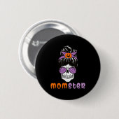 Momster Mama Monster Halloween Button (Vorne & Hinten)