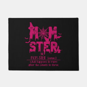 Momster - Mama Monster Halloween-Kostüm Fußmatte