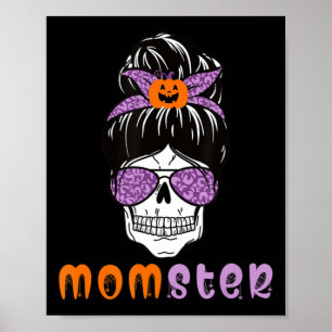 Momster Mama Monster Halloween Poster