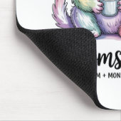 Momster. (Mom + Monster) Mousepad (Ecke)