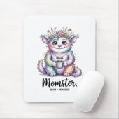 Momster. (Mom + Monster) Mousepad (Mit Mouse)