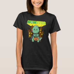 Momster Monster Mama Beängstigend Halloween Mommy T-Shirt