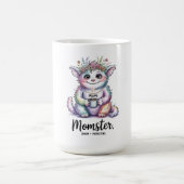 Momster. (Mutter + Monster) Kaffeetasse (Mittel)