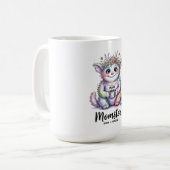 Momster. (Mutter + Monster) Kaffeetasse (Vorderseite Links)