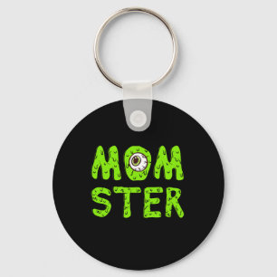 Momster Niedliches Halloween-T-Shirt für Mamas Schlüsselanhänger