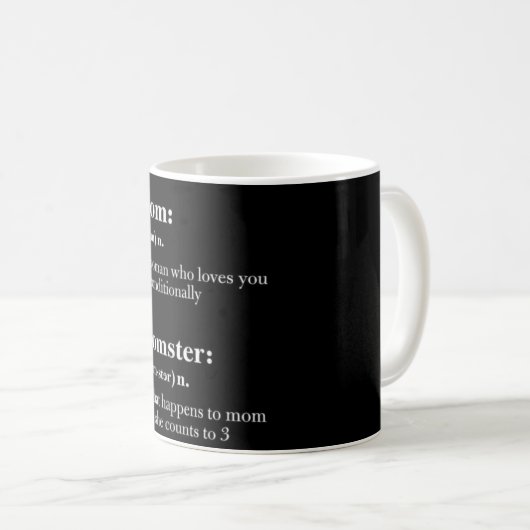 Momster Tasse (VorderseiteRechts)