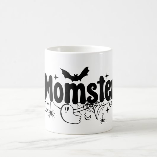 Momster und Dadcula Matching Family Halloween Tass Kaffeetasse (Mittel)