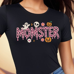 MOMSTER - Witziges Halloween-Hemd für Mama / Mutte T-Shirt