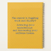 Momtastischer Planer: Eine Tasse Kaffee zu einer Z Planer (Rückseite)