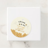 Momy To Bee Baby Shower  Geschenkanhänger (Beispiel)