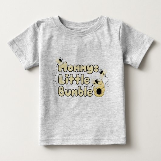 Momys kleine Hummel Baby T-shirt (Vorderseite)