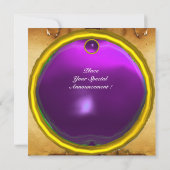 MON-Amethyst-Purpleparchment Einladung (Rückseite)