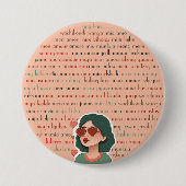 Mon Amour Button (Vorderseite)