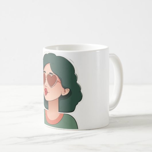 Mon Amour Kaffeetasse (VorderseiteRechts)