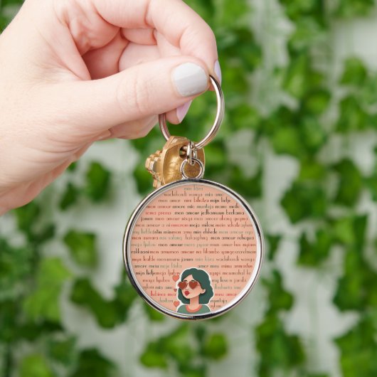 Mon Amour Schlüsselanhänger (Hand)