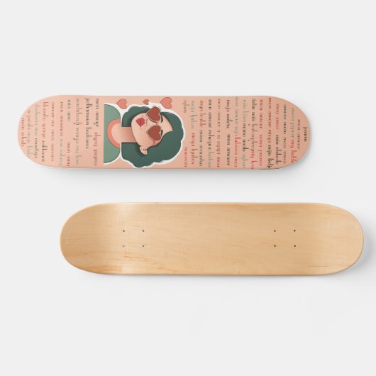 Mon Amour Skateboard (Horizontal)