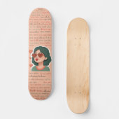 Mon Amour Skateboard (Vorderseite)