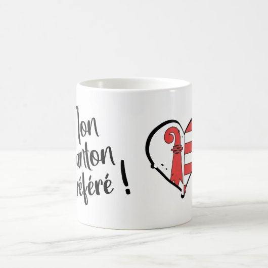 Mon canton préféré Jura Kaffeetasse (Mittel)