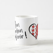 Mon canton préféré Wallis Kaffeetasse (Mittel)