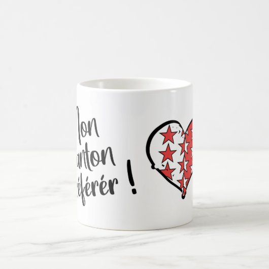 Mon canton préféré Wallis Kaffeetasse (Mittel)
