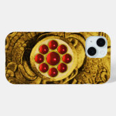 MON GEM red Case-Mate iPhone Hülle (Rückseite (Horizontal))