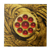 MON GEM red Fliese (Vorderseite)