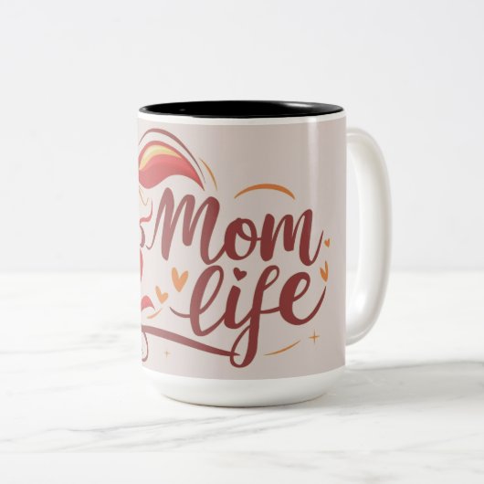 Mon Life Tasse (VorderseiteRechts)