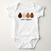 Mon mignon baby strampler (Vorderseite)