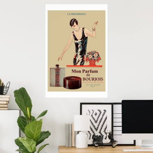 Mon parfum Bourjois Poster (Heimbüro)
