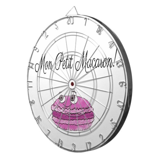 Mon Petit Macaron Dartscheibe (Vorderseite rechts)