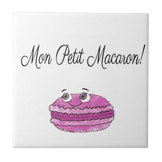 Mon Petit Macaron Fliese (Vorderseite)