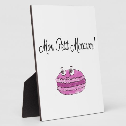 Mon Petit Macaron Fotoplatte (Seite)