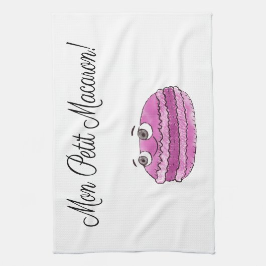 Mon Petit Macaron Handtuch (Vertikal)