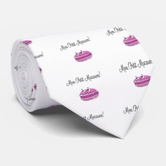 Mon Petit Macaron Krawatte (Gerollt)