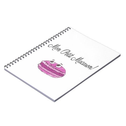 Mon Petit Macaron Notizblock (Linke Seite)