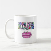 Mon Petit Macaron Retro Gefärbte Krawatte Groovy T Kaffeetasse (Links)