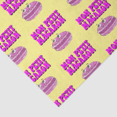 Mon Petit Macaron Retro Groovy Text Seidenpapier (Detail)