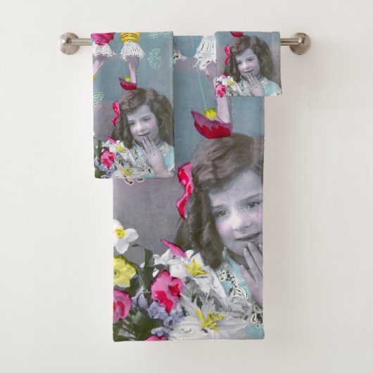 Mon petite coeur dans ce baiser 2 badhandtuch set (Insitu)