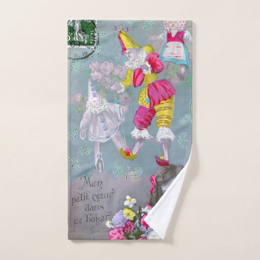 Mon petite coeur dans ce baiser 2 handtuch (Handtuch)
