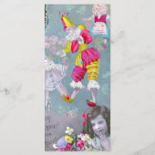 Mon petite coeur dans ce baiser 2 Lesezeichen Menükarte (Rückseite)