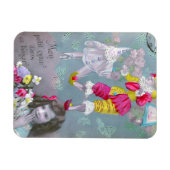 Mon petite coeur dans ce baiser 2 magnet (Horizontal)
