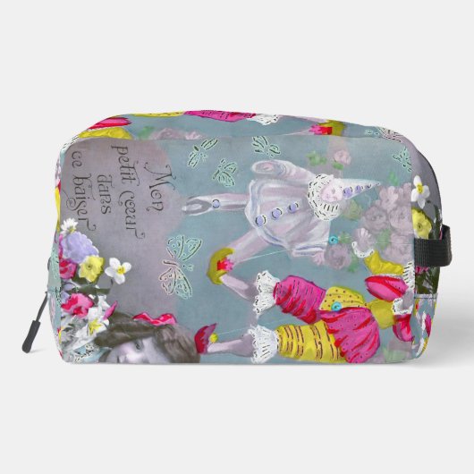 Mon petite coeur dans ce baiser 2 waschbeutel (Rückseite)