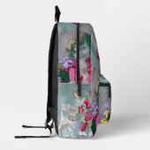 Mon petite coeur dans ce baiser bedruckter rucksack (Links)