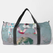 Mon petite coeur dans ce baiser duffle bag (Rückseite)