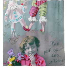 Mon petite coeur dans ce baiser duschvorhang