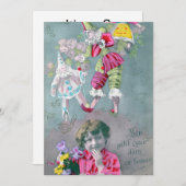 Mon petite coeur dans ce baiser einladung (Vorne/Hinten)