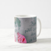 Mon petite coeur dans ce baiser kaffeetasse (VorderseiteRechts)