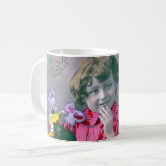 Mon petite coeur dans ce baiser kaffeetasse (Vorderseite Links)