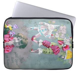 Mon petite coeur dans ce baiser laptopschutzhülle