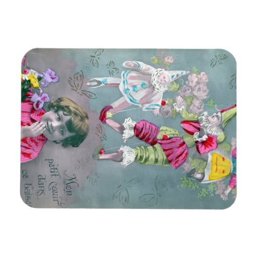 Mon petite coeur dans ce baiser magnet (Horizontal)